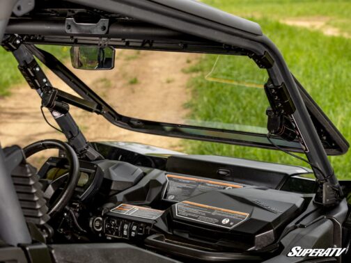 Can-Am Maverick Sport MaxDrive Power Flip Windshield - Image 6