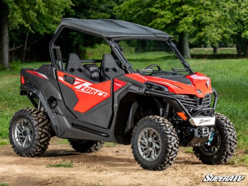 CFMOTO ZForce 800 Trail Vented Full Windshield - Image 3