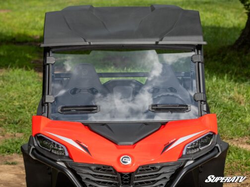 CFMOTO ZForce 800 Trail Vented Full Windshield - Image 9