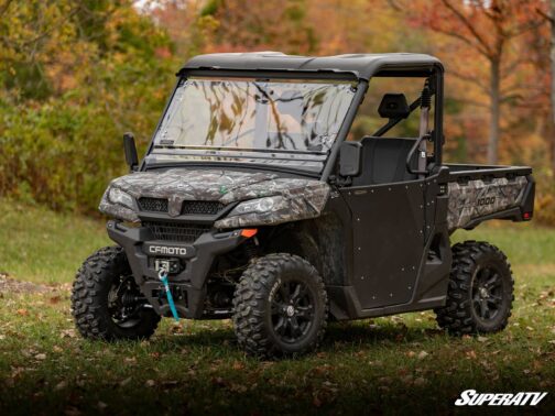 CFMOTO UForce 1000 Scratch Resistant Flip Windshield - Image 3