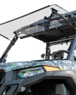 CFMOTO UForce 600 Scratch Resistant Flip Windshield - 2021-2022
