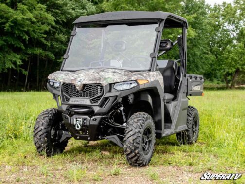 CFMOTO UForce 600 Scratch-Resistant Full Windshield - Image 3
