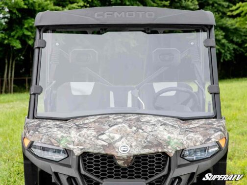 CFMOTO UForce 600 Scratch-Resistant Full Windshield - Image 4