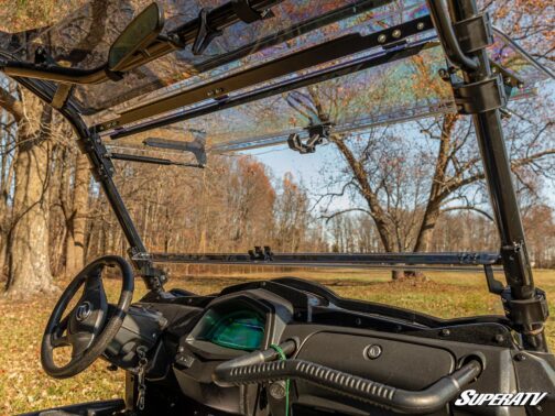 CFMOTO UForce 800 Scratch-Resistant Flip Windshield - Image 9