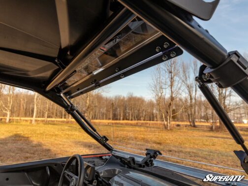 CFMOTO ZForce 950 Scratch Resistant Flip Windshield - Image 8