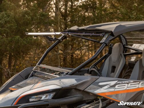 CFMOTO ZForce 950 Scratch Resistant Flip Windshield - Image 5