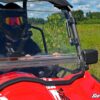 CFMOTO ZForce Scratch Resistant Flip Windshield - Image 4
