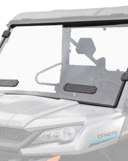 CFMOTO UForce 1000 Vented Full Windshield - Scratch Resistant Polycarbonate - Clear