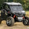 CFMOTO ZForce 800 Trail Scratch-Resistant Flip Windshield - Image 3