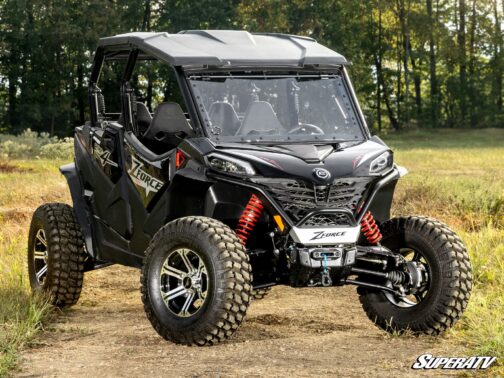 CFMOTO ZForce 800 Trail Scratch-Resistant Flip Windshield - Image 3