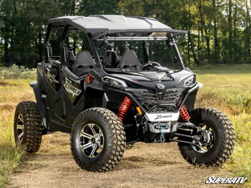 CFMOTO ZForce 800 Trail Scratch-Resistant Flip Windshield - Image 5