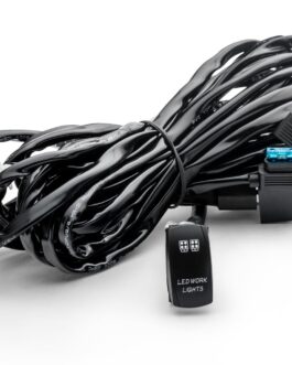 LED Light Wiring Harness with Rocker Switch