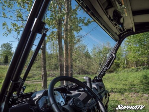 Polaris Ranger 1000 Scratch Resistant Flip Windshield - Image 9