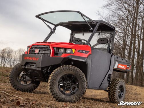 Gravely Atlas JSV MaxDrive Power Flip Glass Windshield - Image 4