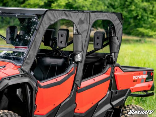 Honda Pioneer 1000-6 Primal Soft Cab Enclosure Upper Doors - Image 5