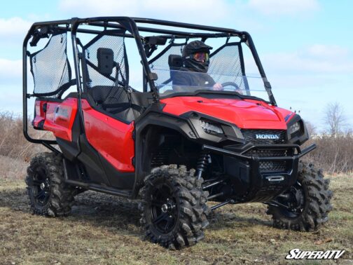 Honda Pioneer 1000 Scratch Resistant Half Windshield - Image 2