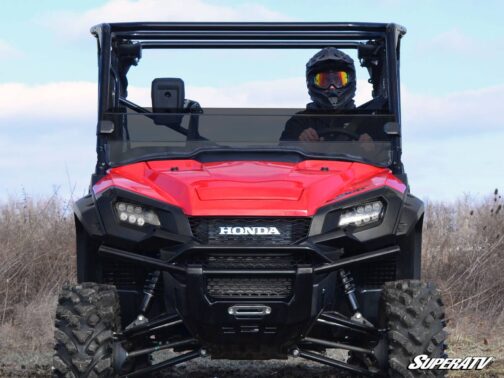 Honda Pioneer 1000 Scratch Resistant Half Windshield - Image 3