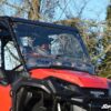Honda Pioneer 1000 Scratch-Resistant Flip Windshield - Image 3