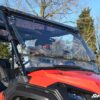 Honda Pioneer 1000 Scratch-Resistant Flip Windshield - Image 4