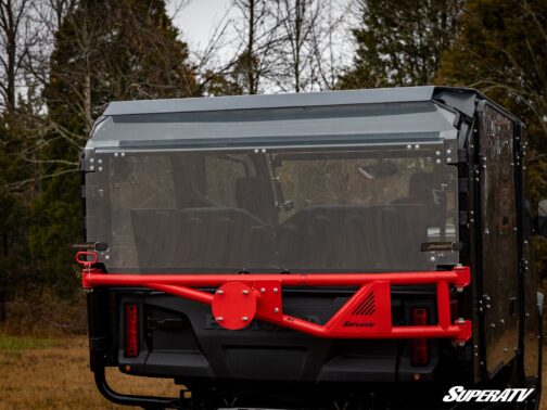 Honda Pioneer 1000-5 Rear Flip Windshield - Image 4