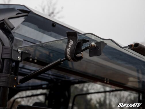 Honda Pioneer 1000-5 Rear Flip Windshield - Image 7
