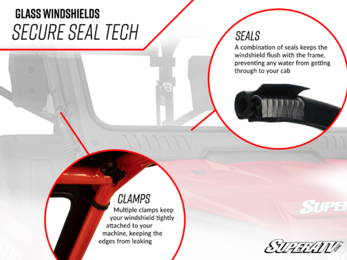 Honda Talon 1000 Glass Windshield - Image 8