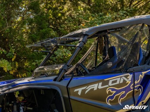 Honda Talon 1000 Scratch Resistant Flip Windshield - Image 6