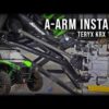 Kawasaki Teryx KRX High Clearance 1.5" Forward Offset A-Arms - Image 11