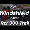Polaris RZR Trail S 900 Full Windshield - Image 9