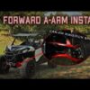Can-Am Maverick Sport High Clearance 1.5" Forward Offset A-Arms - Image 3