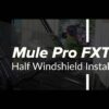 Kawasaki Mule Pro Half Windshield - Image 9