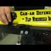 Can-Am Defender Scratch Resistant Flip Windshield - Image 9