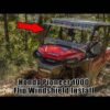 Honda Pioneer 1000 Scratch-Resistant Flip Windshield - Image 9