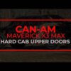 Can-Am Maverick X3 MAX Hard Cab Enclosure Upper Doors - Image 10
