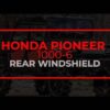 Honda Pioneer 1000-6 Rear Windshield - Image 8