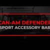 Can-Am Defender Sport Accessory Bar - Image 15