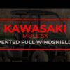 Kawasaki Mule SX Vented Full Windshield - Image 11