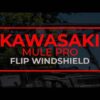 Kawasaki Mule Pro Scratch Resistant Flip Windshield - Image 13