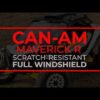 Can-Am Maverick R Scratch-Resistant Full Windshield - Image 14