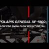 Polaris RZR XP 1000 Plow Pro Snow Plow Mount - Image 4