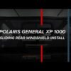 Polaris General 1000 Sliding Rear Windshield - Image 7