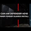 Can-Am Defender HD10 Inner Fender Guards - Image 7
