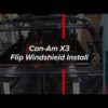Can-Am Maverick X3 Flip Windshield - Image 8