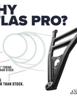Polaris RZR XP Turbo Atlas Pro 2" Forward Offset A-Arms
