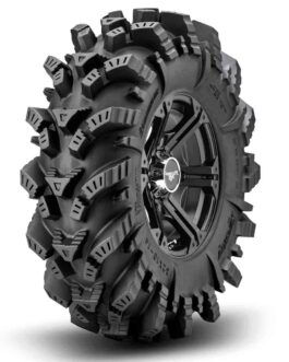 Intimidator Tires 28x10x14 on 14" Bandit H-Series Black Wheels 4/156 Pattern
