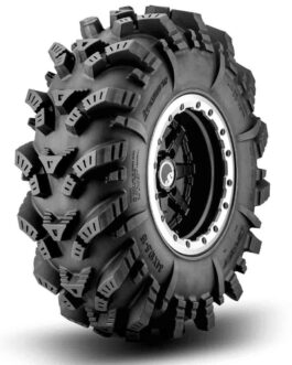 Intimidator Tires 34×10.5×15 on 15" Healy Lock Series Wheels 4/156 Pattern