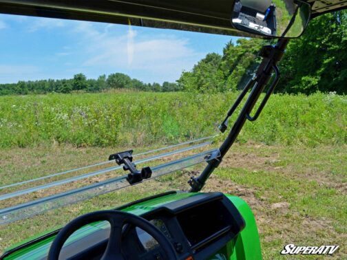 John Deere Gator Scratch Resistant Flip Windshield - Image 5