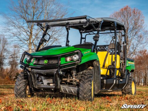 John Deere Gator XUV590 Scratch-Resistant Flip Windshield - Image 3