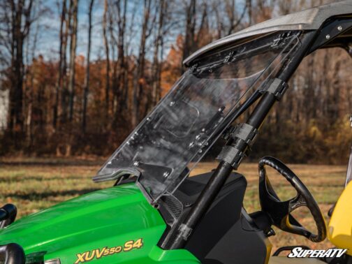John Deere Gator XUV590 Scratch-Resistant Flip Windshield - Image 5