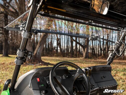 John Deere Gator XUV590 Scratch-Resistant Flip Windshield - Image 7